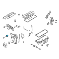 OEM 1997 BMW 318ti Timing Chain Sprocket Diagram - 11-21-1-719-984