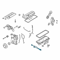 OEM 2001 BMW 325xi Knock Sensor Diagram - 13-62-7-568-422