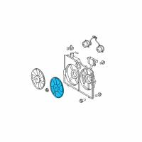 OEM 2007 Lexus RX350 Fan Diagram - 16361-0P100