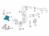 OEM 2019 Lexus LC500h Accessory Assembly, Heat Diagram - 87200-11010