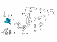 OEM 2019 Lexus LS500h Accessory Assembly, Heat Diagram - 87200-11010