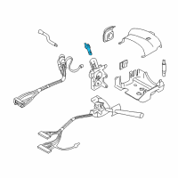 OEM GMC Sierra 2500 Cylinder & Keys Diagram - 15815961