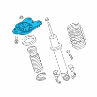 OEM 2014 BMW i3 Left Guide Support Diagram - 33-50-6-852-227