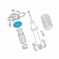 OEM 2017 BMW i8 Upper Spring Pad Diagram - 33-53-6-852-240