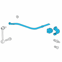 OEM 2018 Chevrolet Camaro Stabilizer Assembly Diagram - 84218218