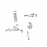 OEM Chevrolet Express 1500 Bushings Diagram - 15727765