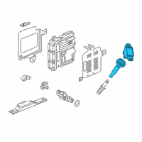 OEM Cadillac CT6 Ignition Coil Diagram - 12689268