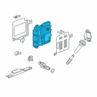 OEM 2019 Cadillac CT6 ECM Diagram - 12704397