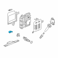 OEM 2022 Chevrolet Trailblazer Knock Sensor Diagram - 55494828