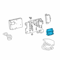 OEM 2021 Chevrolet Blazer MODULE ASM-SERIAL DATA GATEWAY Diagram - 13533490