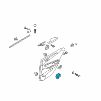 OEM 2013 Hyundai Sonata SWTICH Assembly-Rear Seat Warmer Diagram - 93752-3S100-RAS