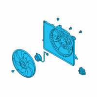 OEM Kia Blower Assembly Diagram - 253802T500