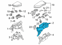 OEM 2022 Lexus NX450h+ Block Assembly, Engine R Diagram - 82740-42140