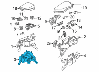 OEM 2019 Toyota RAV4 Lower Cover Diagram - 82663-42170