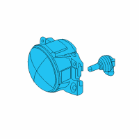 OEM 2022 Jeep Compass FRONT FOG Diagram - 68470159AA