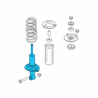 OEM 2019 Nissan Armada Shock Absorber Kit-Front Diagram - E6110-5ZW0A