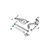 OEM 2008 BMW X3 Rubber Mounting Diagram - 33-32-6-770-824
