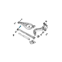 OEM 2005 BMW 325xi Hex Bolt With Washer Diagram - 33-17-1-090-824