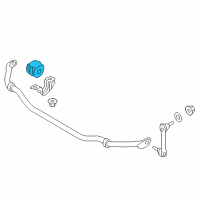 OEM 2014 Infiniti QX70 Bush-Stabilizer Diagram - 54613-1CA0A