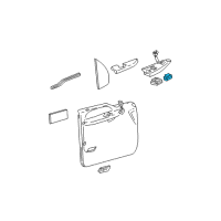 OEM Mercury Lock Switch Diagram - 1L2Z-14028-AA