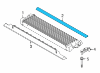 OEM BMW M8 Sealing Lip Diagram - 17-11-8-058-627