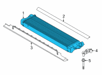 OEM 2022 BMW M8 Gran Coupe ENGINE OIL COOLER Diagram - 17-22-8-746-756