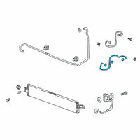 OEM 2021 Buick Enclave Hoses Diagram - 84335376