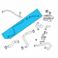 OEM Buick Reservoir Hose Diagram - 23497241