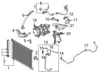 OEM 2020 Toyota Camry Pressure Sensor Diagram - 88719-11010