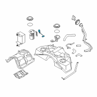 OEM 2016 Infiniti Q50 Fuel Level Sensor Diagram - 25060-4HL1A