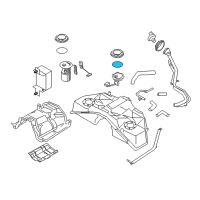 OEM 2015 Nissan GT-R Seal-O Ring, Fuel Gauge Diagram - 17342-JF30A