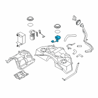 OEM 2018 Infiniti Q70 Fuel Gauge Sender Unit Diagram - 25060-4HL0A