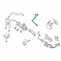 OEM 2018 Ford F-150 EGR Pipe Diagram - JL3Z-9E470-B