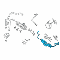 OEM 2018 Ford F-150 Vacuum Hose Diagram - JL3Z-9S468-B