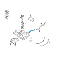 OEM Kia Hose-Fuel Filler Neck Diagram - 310362F510