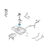 OEM Kia Rubber-Mount Diagram - 311192F500