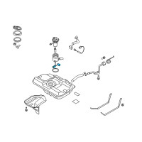 OEM Kia Spectra5 Fuel Pump Sender Assembly Diagram - 944602F800