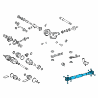 OEM 2005 Toyota 4Runner Drive Shaft Diagram - 37140-60480