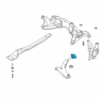 OEM 2001 Chrysler Sebring Axle Pivot Bushing Diagram - MR333711