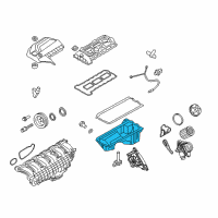 OEM 2013 BMW 535i xDrive Oil Pan Diagram - 11-13-7-556-664