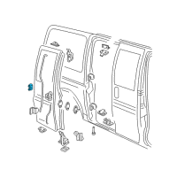 OEM Chevrolet P30 Hinge Diagram - 19257341