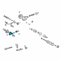 OEM 2011 Toyota 4Runner Pinion Assembly Diagram - 41201-80790