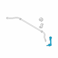 OEM 2010 Nissan Murano Rod-Connecting, Rear Stabilizer Diagram - 56261-1AD0A