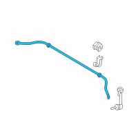 OEM 2013 Nissan Murano Stabilizer-Rear Diagram - 56230-1AD0A