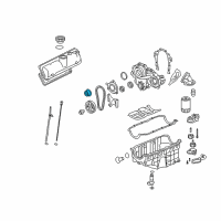 OEM Saturn Camshaft Gear Diagram - 12622611