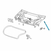 OEM 2008 Dodge Challenger Gas Prop Diagram - 4589645AB