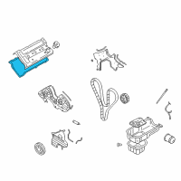 OEM 2006 Hyundai Tucson Gasket-Rocker Cover Diagram - 22441-37110