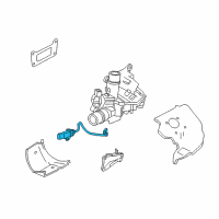 OEM 2019 Infiniti Q60 Sensor Assembly-Turbo Speed Diagram - 144A3-5CA0A