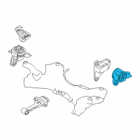 OEM 2014 Kia Sorento Bracket Assembly-TRANSAXLE Diagram - 218302P900