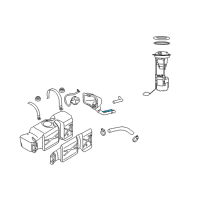 OEM Ram Tube-Fuel Filler Diagram - 52122665AE